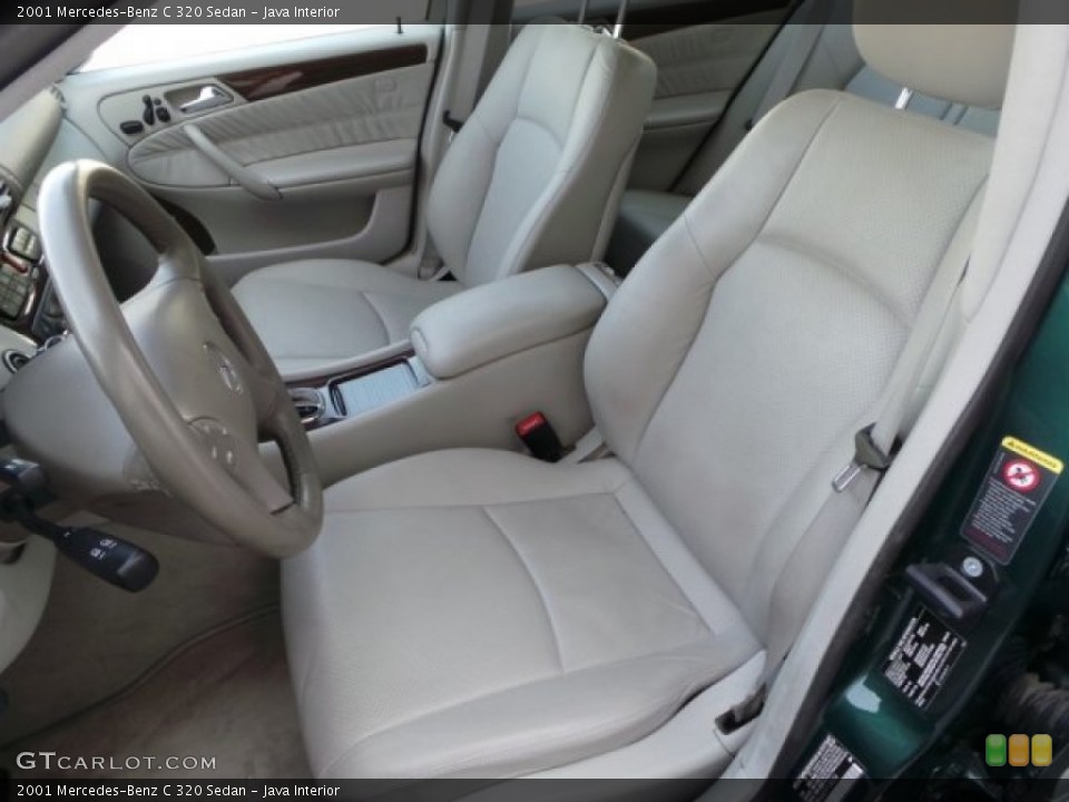 Java Interior Front Seat for the 2001 Mercedes-Benz C 320 Sedan #94049233