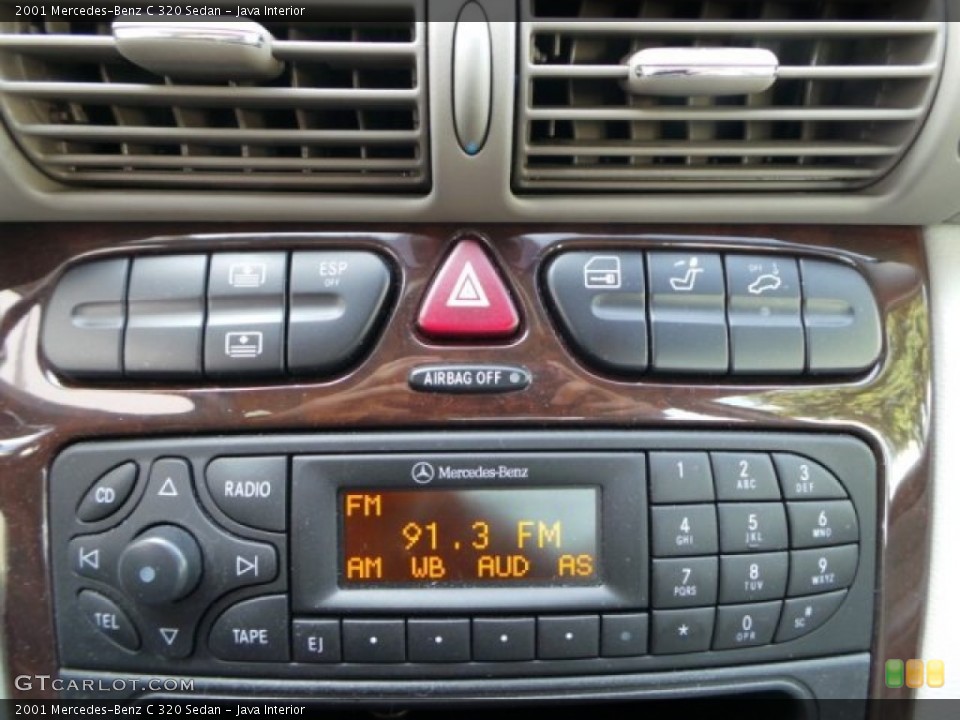 Java Interior Controls for the 2001 Mercedes-Benz C 320 Sedan #94049380