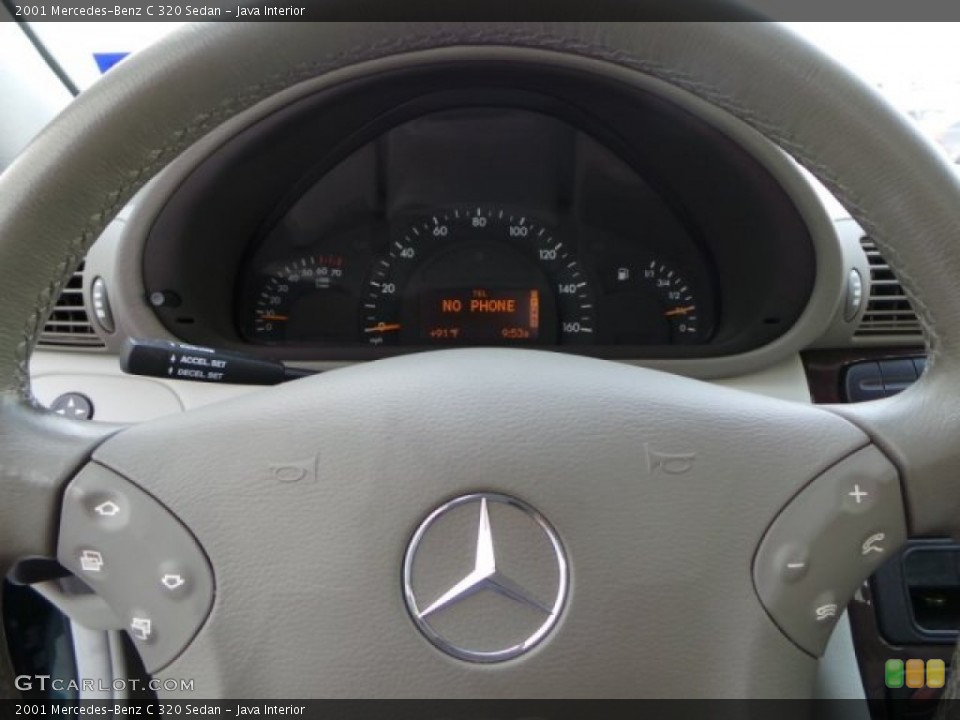 Java Interior Gauges for the 2001 Mercedes-Benz C 320 Sedan #94049449
