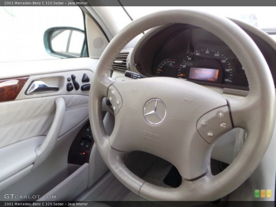 Java Interior Steering Wheel for the 2001 Mercedes-Benz C 320 Sedan #94049581