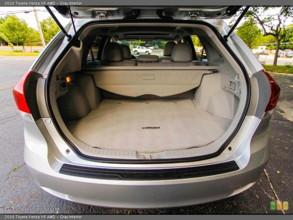 Gray Interior Trunk for the 2010 Toyota Venza V6 AWD #94050352