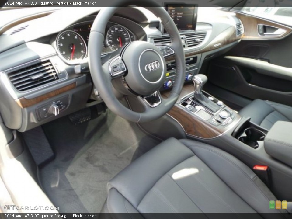 Black Interior Photo for the 2014 Audi A7 3.0T quattro Prestige #94052121
