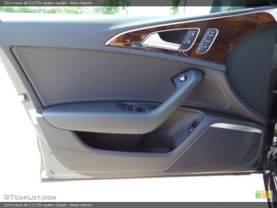 Black Interior Door Panel for the 2014 Audi A6 3.0 TDI quattro Sedan #94052456