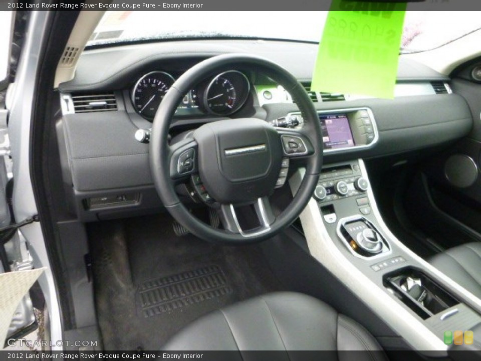 Ebony 2012 Land Rover Range Rover Evoque Interiors