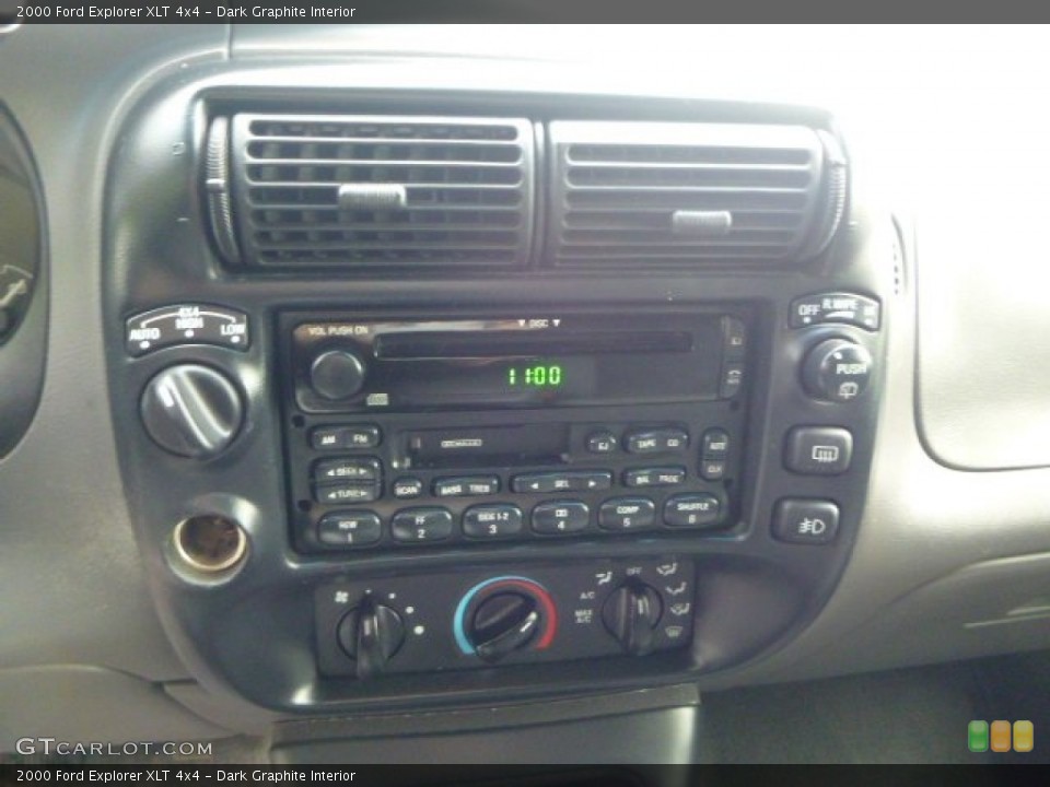 Dark Graphite Interior Controls for the 2000 Ford Explorer XLT 4x4 #94060650