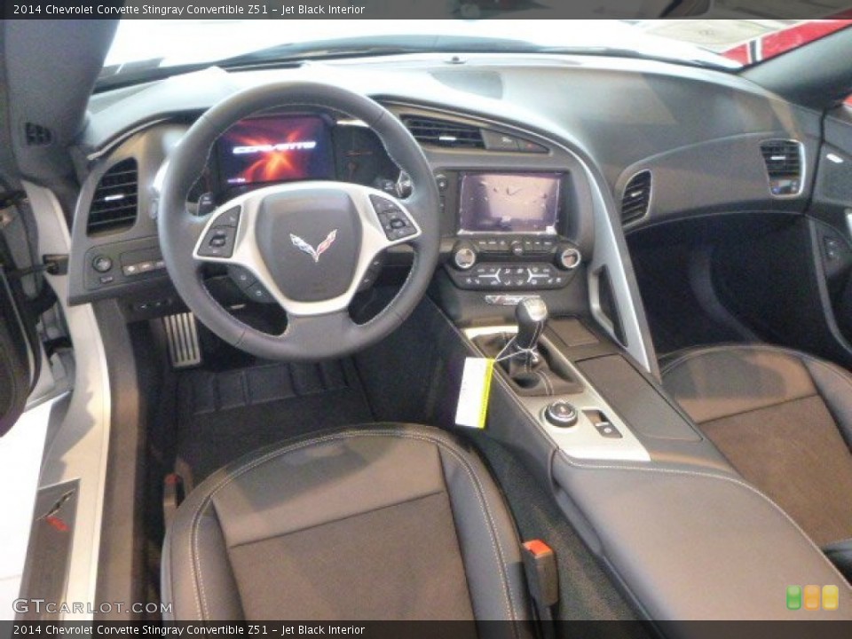 Jet Black Interior Photo for the 2014 Chevrolet Corvette Stingray Convertible Z51 #94062837