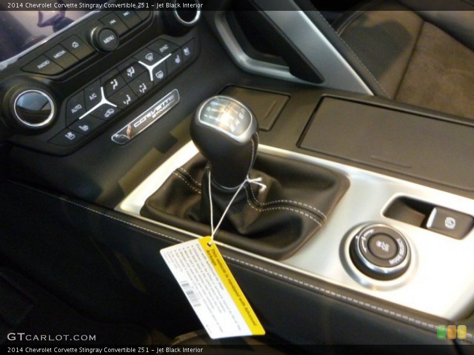 Jet Black Interior Transmission for the 2014 Chevrolet Corvette Stingray Convertible Z51 #94062882