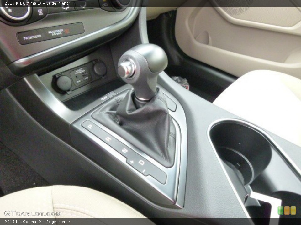 Beige Interior Transmission for the 2015 Kia Optima LX #94063329