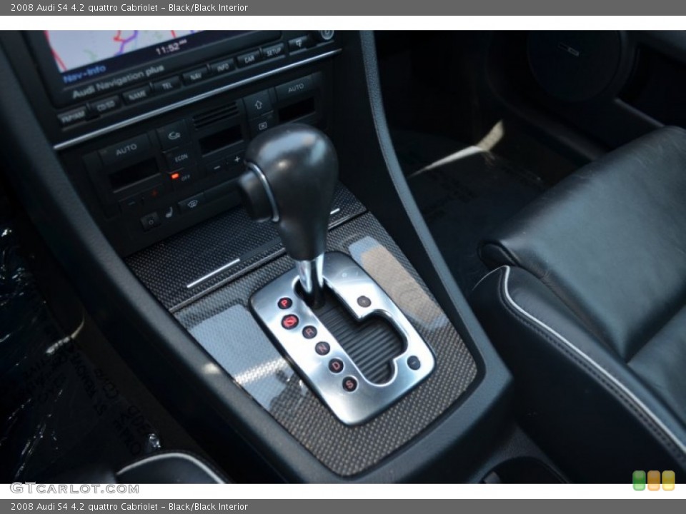 Black/Black Interior Transmission for the 2008 Audi S4 4.2 quattro Cabriolet #94064115