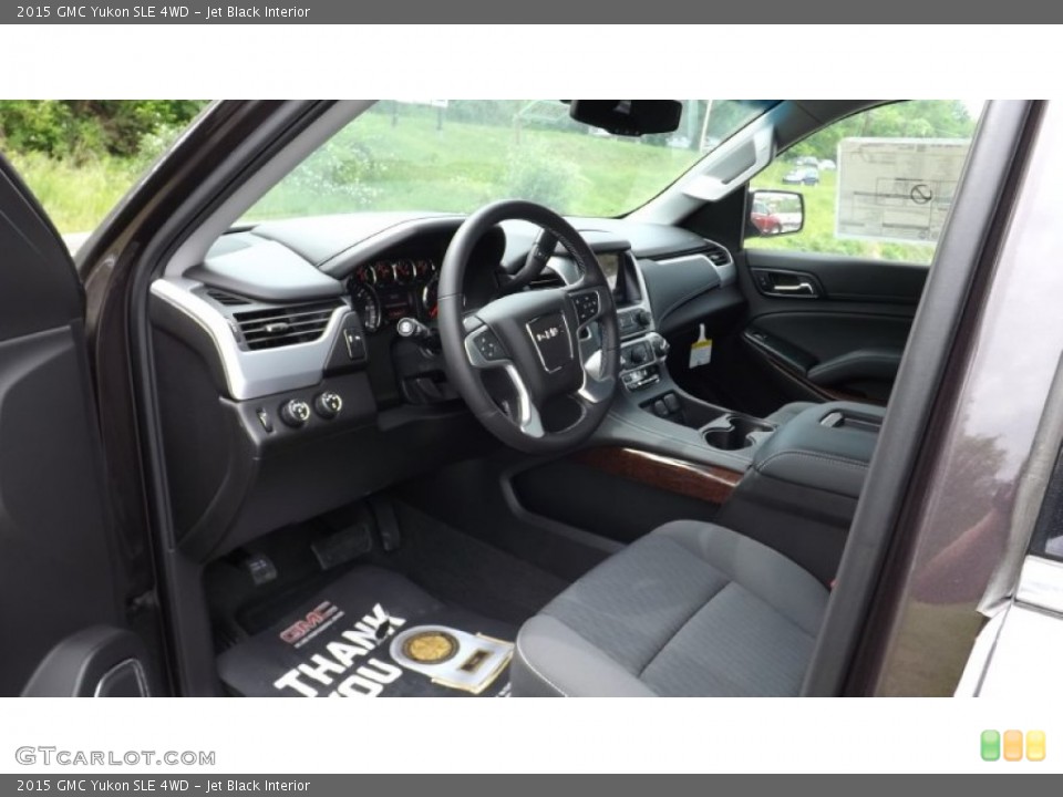 Jet Black Interior Photo for the 2015 GMC Yukon SLE 4WD #94082037