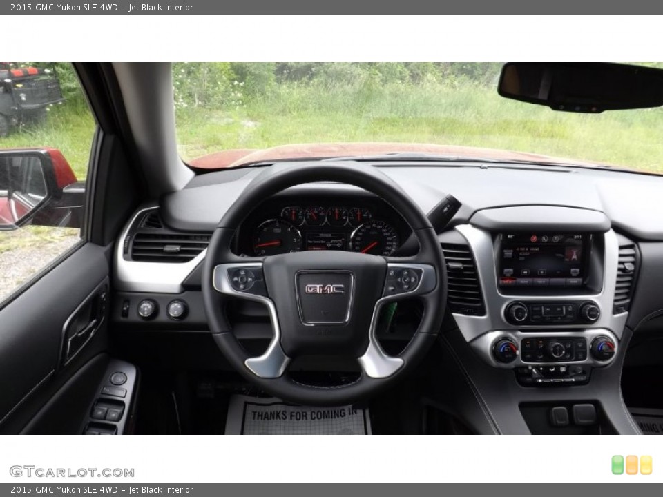 Jet Black Interior Dashboard for the 2015 GMC Yukon SLE 4WD #94082256