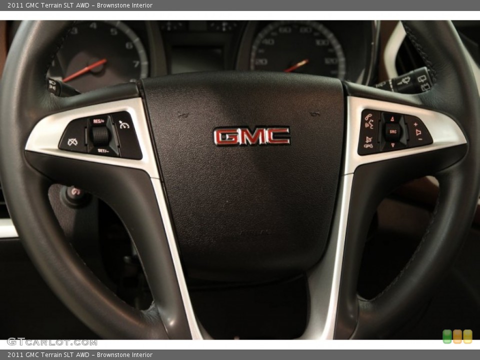Brownstone Interior Steering Wheel for the 2011 GMC Terrain SLT AWD #94082913