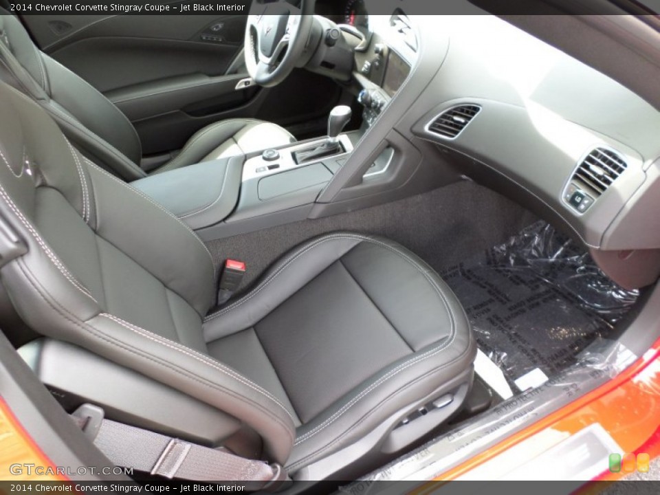 Jet Black Interior Photo for the 2014 Chevrolet Corvette Stingray Coupe #94084539