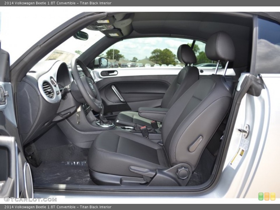 Titan Black Interior Photo for the 2014 Volkswagen Beetle 1.8T Convertible #94089035