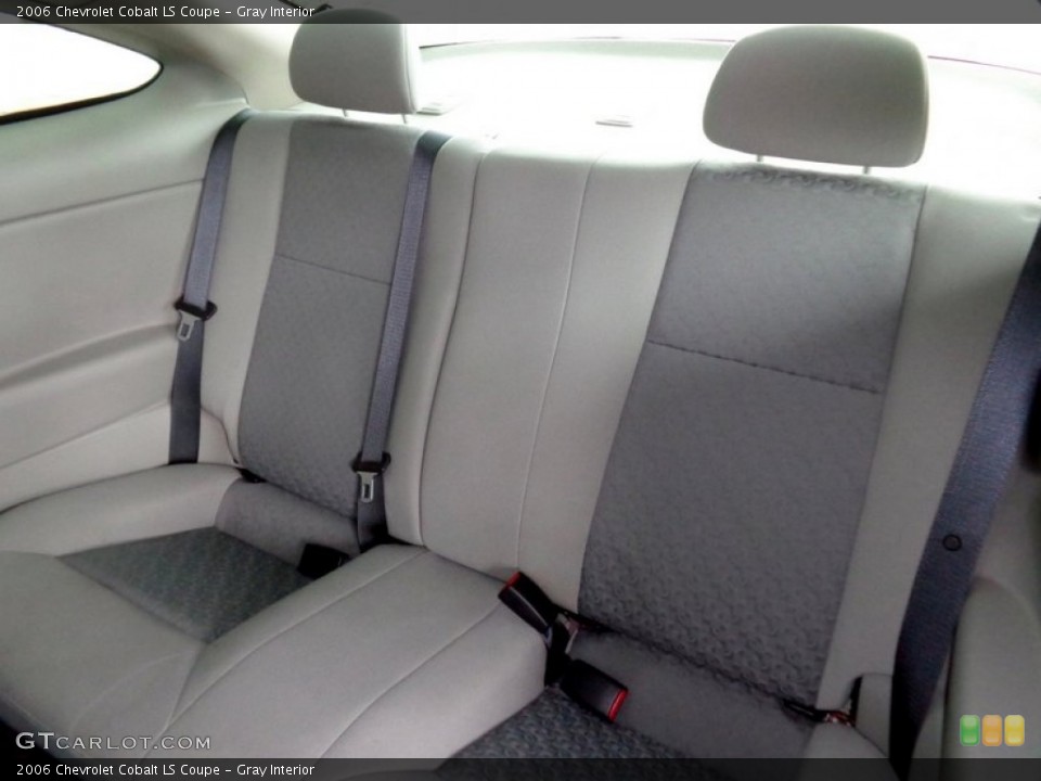 Gray Interior Rear Seat for the 2006 Chevrolet Cobalt LS Coupe #94092387