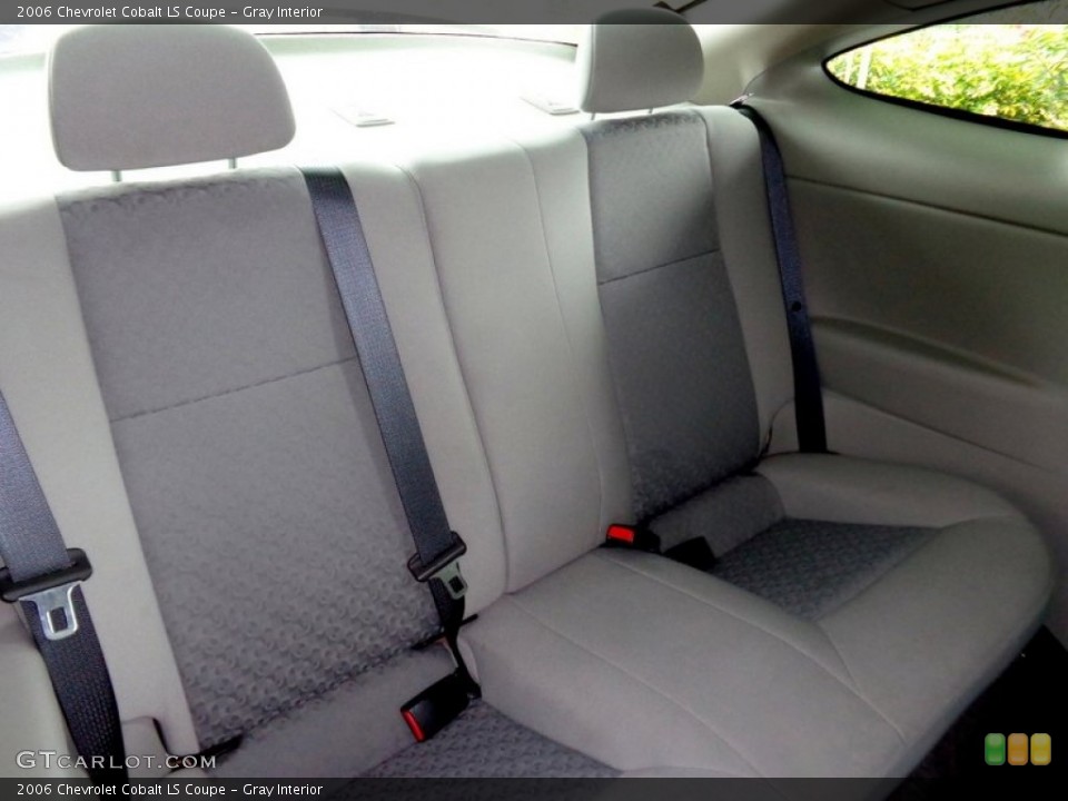 Gray Interior Rear Seat for the 2006 Chevrolet Cobalt LS Coupe #94092621