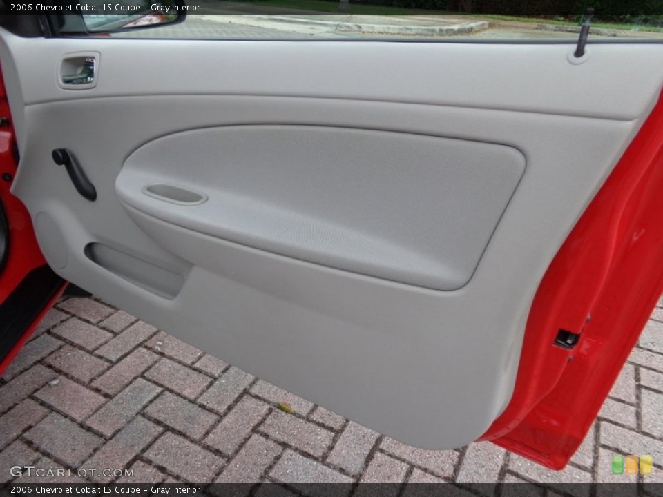 Gray Interior Door Panel for the 2006 Chevrolet Cobalt LS Coupe #94092732
