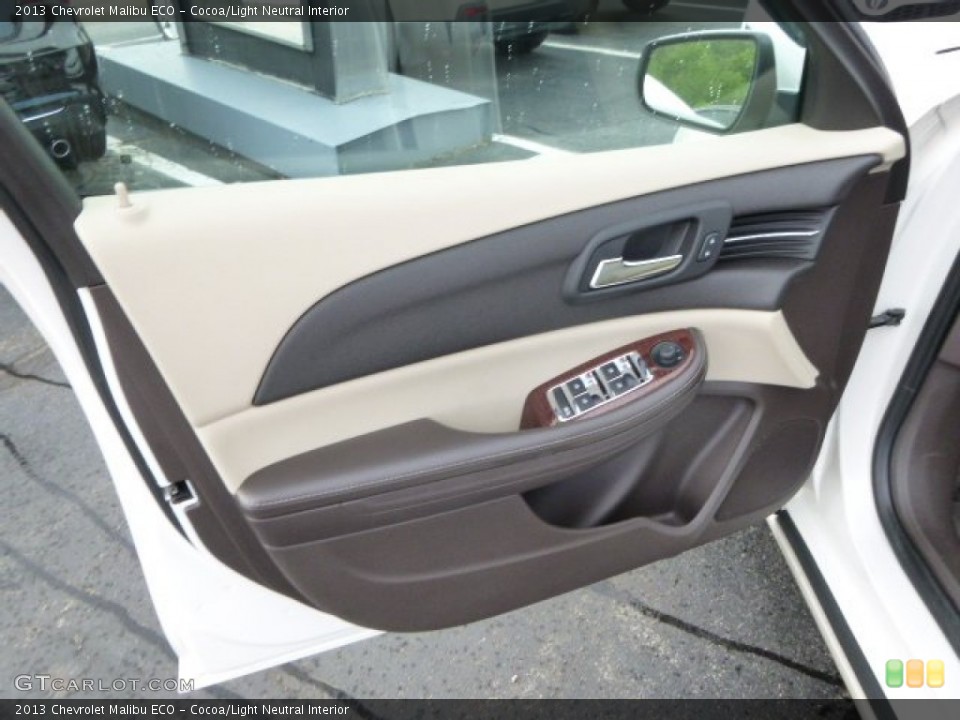 Cocoa/Light Neutral Interior Door Panel for the 2013 Chevrolet Malibu ECO #94094616