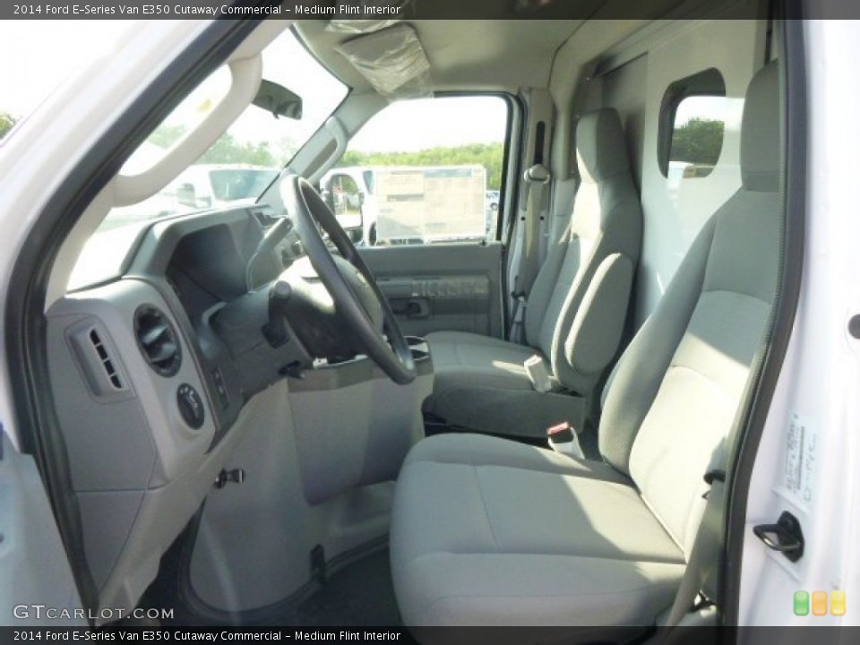 Medium Flint Interior Photo for the 2014 Ford E-Series Van E350 Cutaway Commercial #94097982