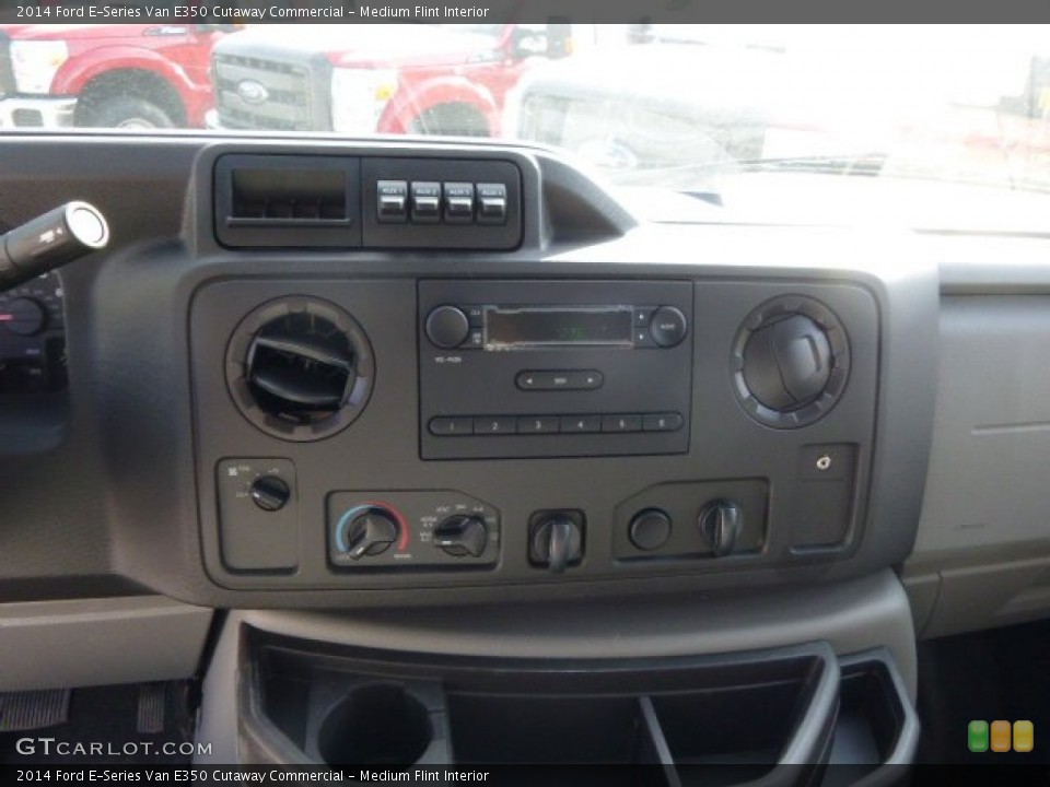 Medium Flint Interior Controls for the 2014 Ford E-Series Van E350 Cutaway Commercial #94098087