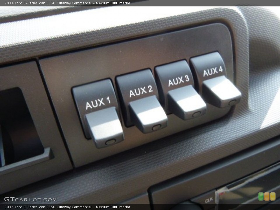 Medium Flint Interior Controls for the 2014 Ford E-Series Van E350 Cutaway Commercial #94098108