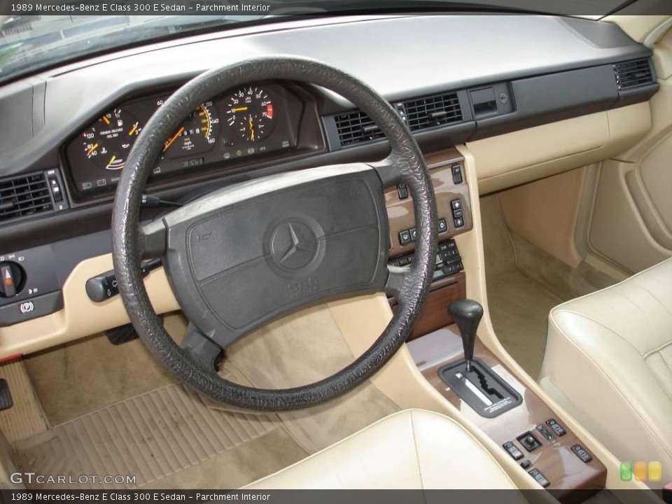 Parchment 1989 Mercedes-Benz E Class Interiors