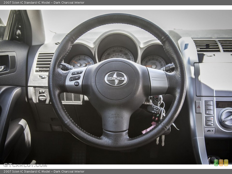 Dark Charcoal Interior Steering Wheel for the 2007 Scion tC  #94103517