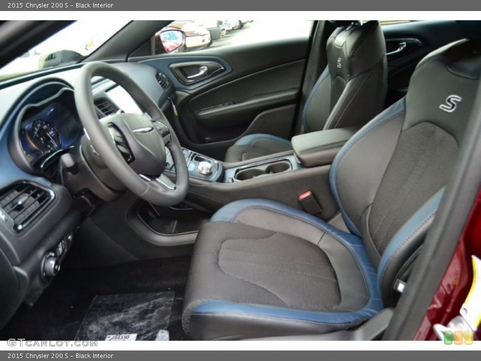 Black Interior Photo for the 2015 Chrysler 200 S #94106736