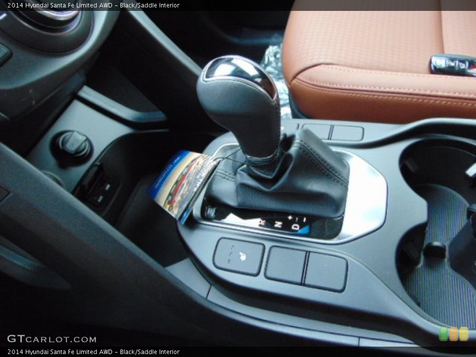 Black/Saddle Interior Transmission for the 2014 Hyundai Santa Fe Limited AWD #94107264