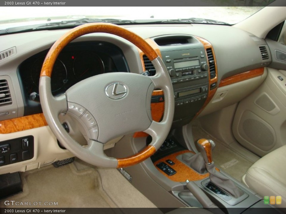Ivory Interior Photo for the 2003 Lexus GX 470 #94115073