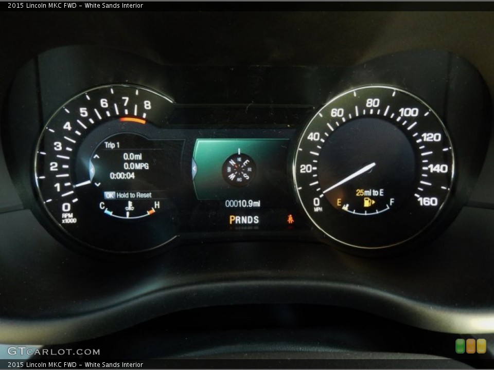 White Sands Interior Gauges for the 2015 Lincoln MKC FWD #94115203