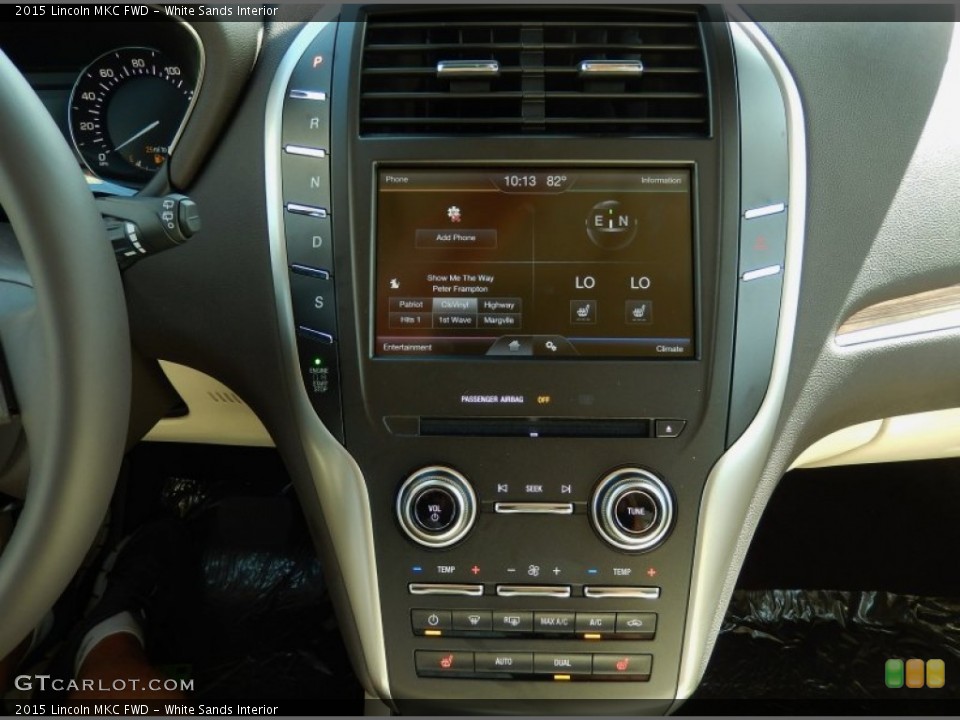 White Sands Interior Controls for the 2015 Lincoln MKC FWD #94115222