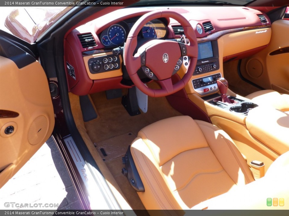 Cuoio Interior Photo for the 2014 Maserati GranTurismo Convertible GranCabrio #94118530