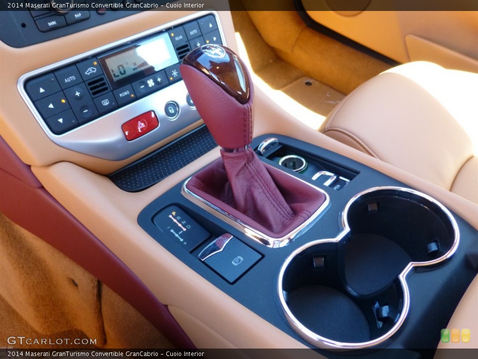 Cuoio Interior Transmission for the 2014 Maserati GranTurismo Convertible GranCabrio #94118622