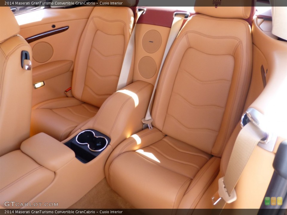 Cuoio Interior Rear Seat for the 2014 Maserati GranTurismo Convertible GranCabrio #94118653