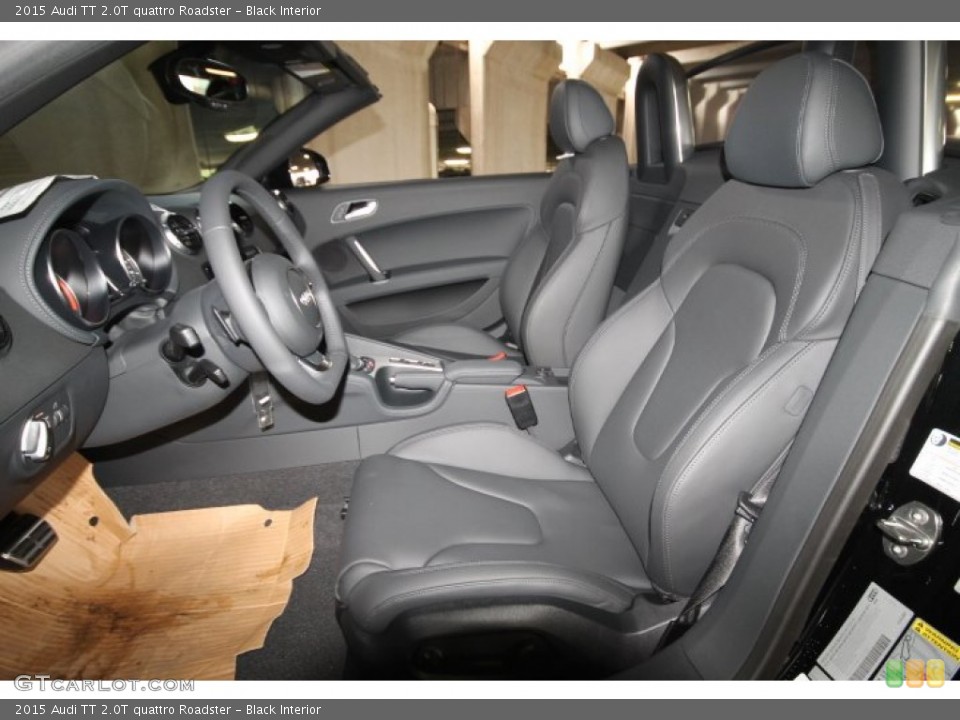 Black Interior Front Seat for the 2015 Audi TT 2.0T quattro Roadster #94120903