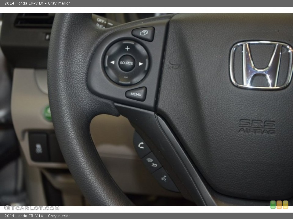 Gray Interior Controls for the 2014 Honda CR-V LX #94122331
