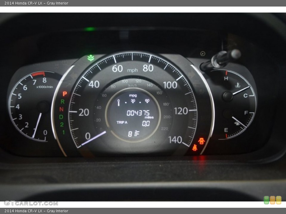 Gray Interior Gauges for the 2014 Honda CR-V LX #94122490
