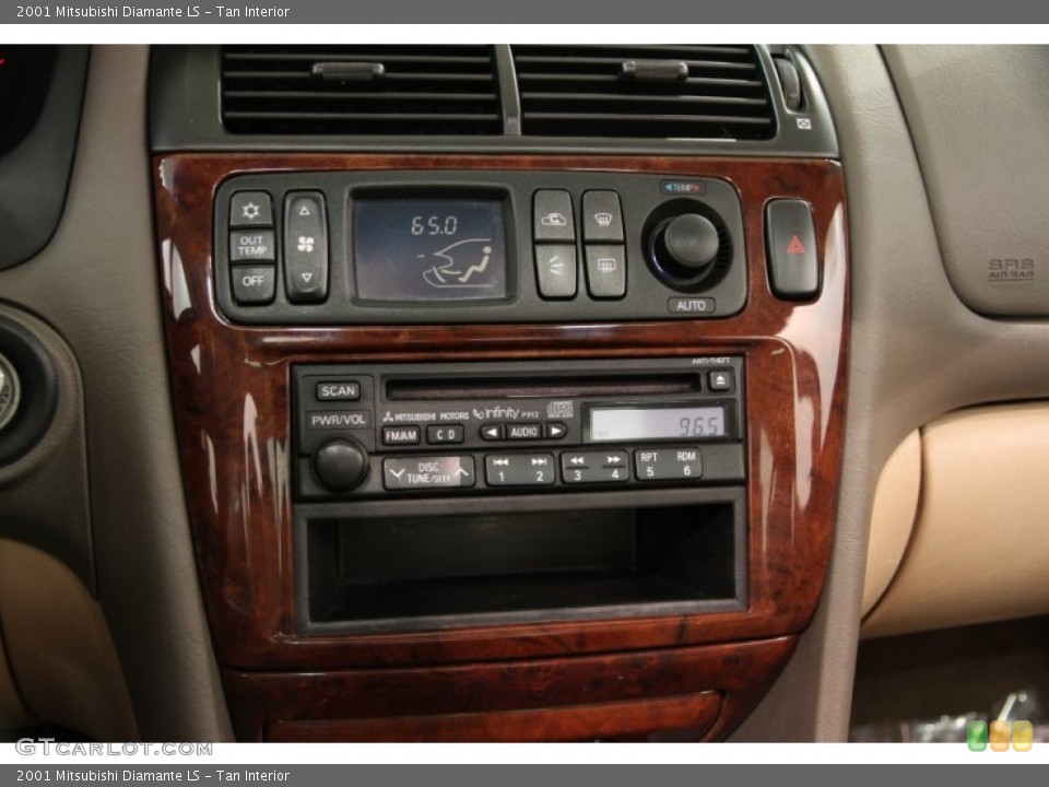 Tan Interior Controls for the 2001 Mitsubishi Diamante LS #94125013