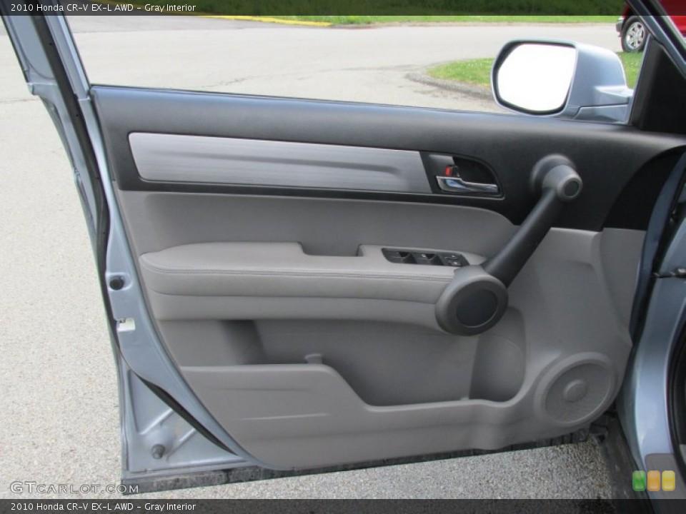 Gray Interior Door Panel for the 2010 Honda CR-V EX-L AWD #94126982