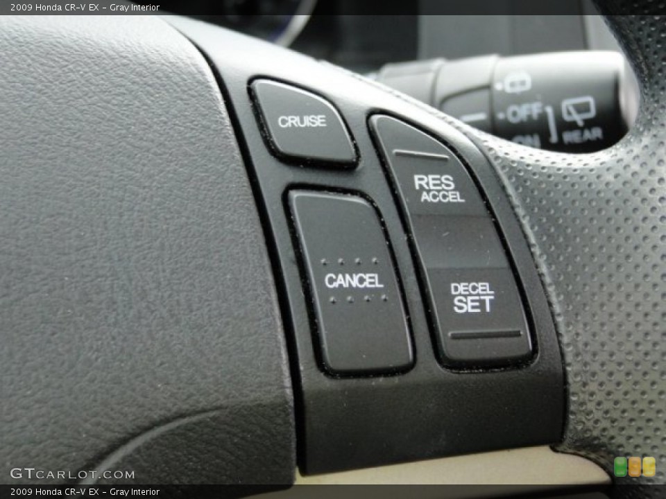 Gray Interior Controls for the 2009 Honda CR-V EX #94129727