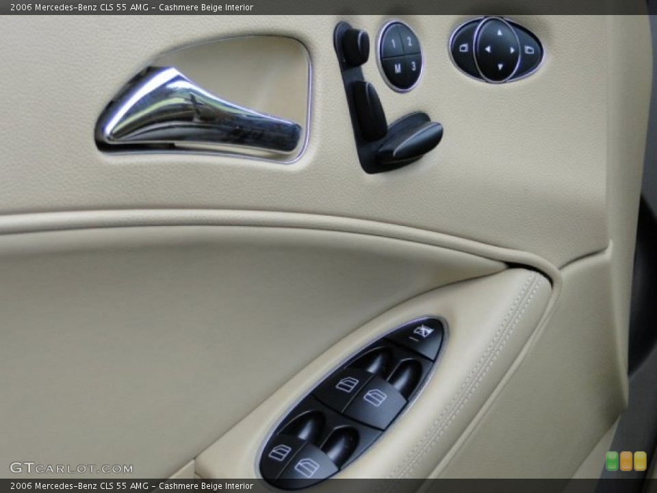 Cashmere Beige Interior Controls for the 2006 Mercedes-Benz CLS 55 AMG #94129982