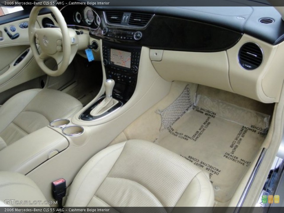 Cashmere Beige Interior Photo for the 2006 Mercedes-Benz CLS 55 AMG #94130081