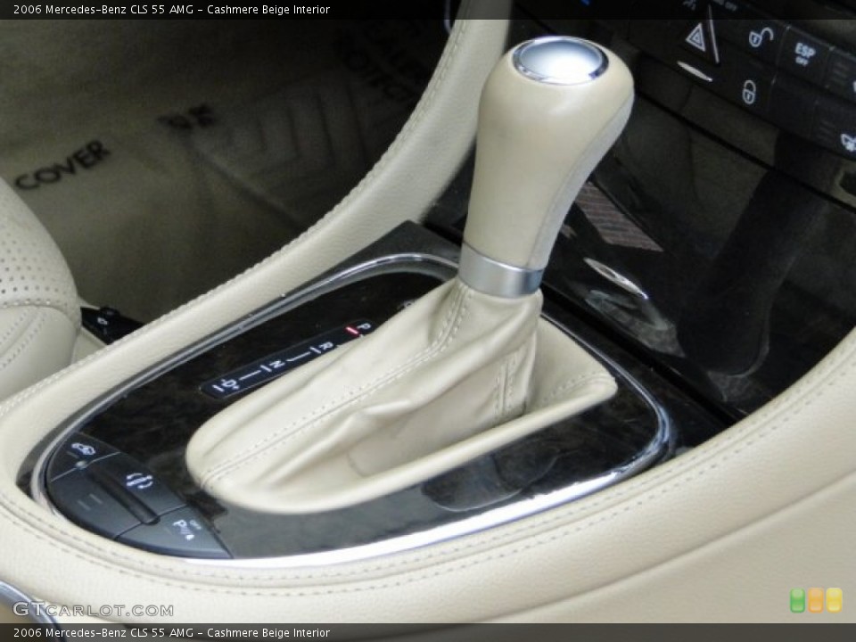 Cashmere Beige Interior Transmission for the 2006 Mercedes-Benz CLS 55 AMG #94130084