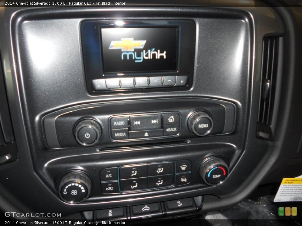 Jet Black Interior Controls for the 2014 Chevrolet Silverado 1500 LT Regular Cab #94138505