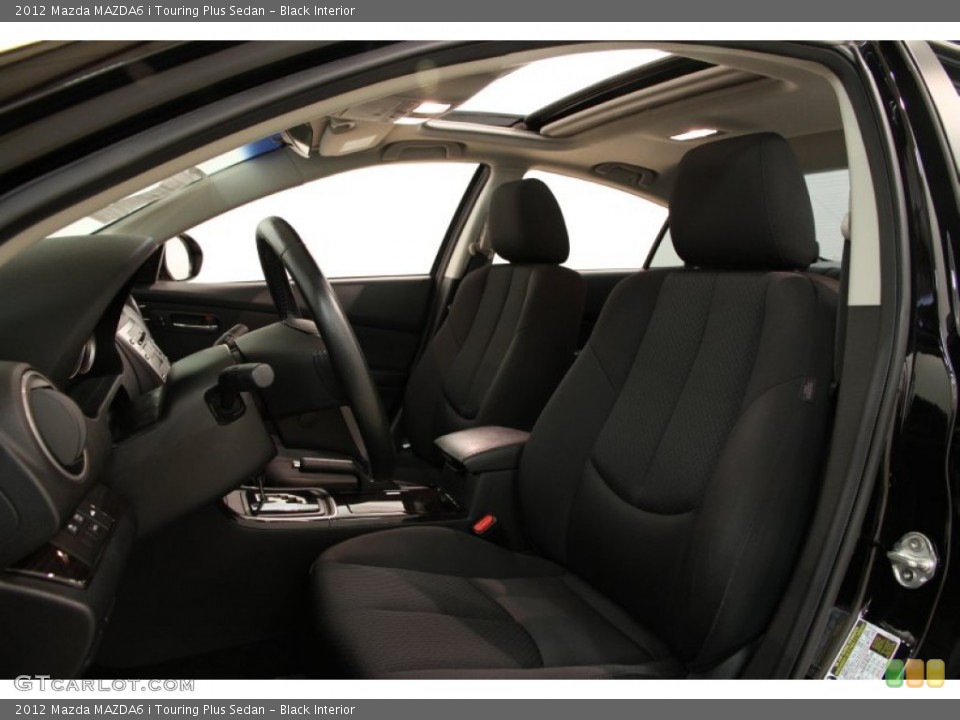 Black Interior Photo for the 2012 Mazda MAZDA6 i Touring Plus Sedan #94143714