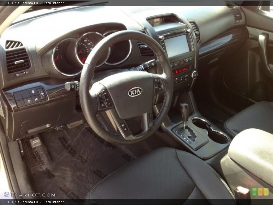 Black Interior Prime Interior for the 2013 Kia Sorento EX #94144578