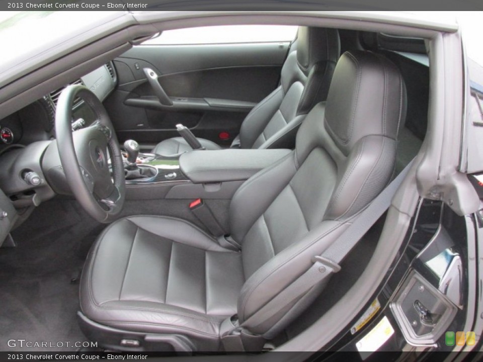 Ebony Interior Photo for the 2013 Chevrolet Corvette Coupe #94151784