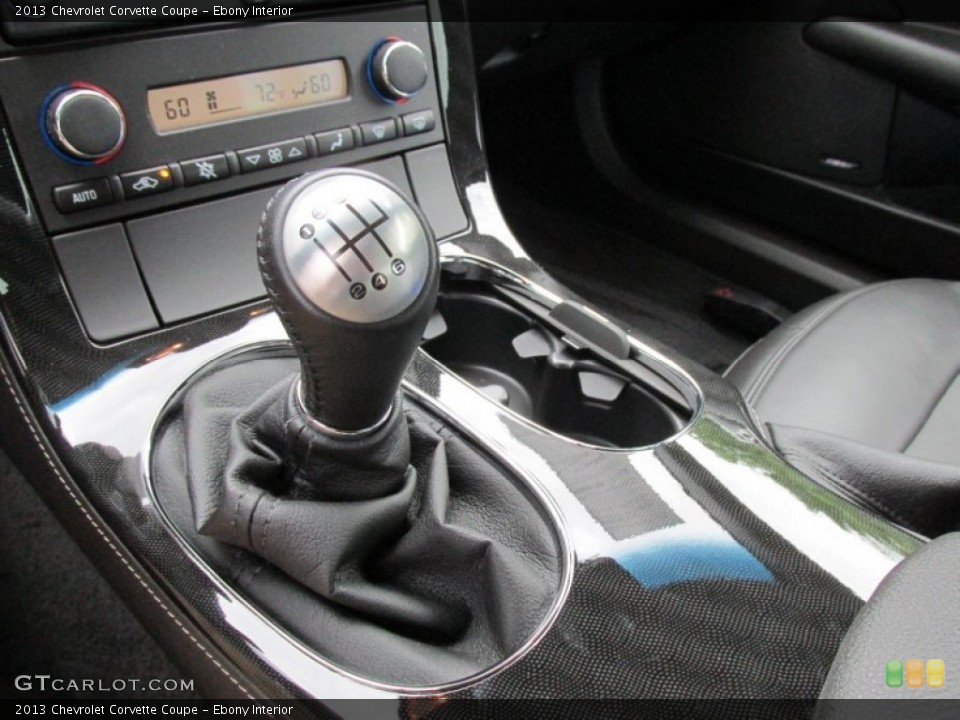 Ebony Interior Transmission for the 2013 Chevrolet Corvette Coupe #94151868