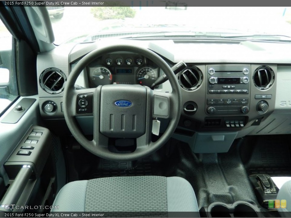 Steel Interior Dashboard for the 2015 Ford F250 Super Duty XL Crew Cab #94155072